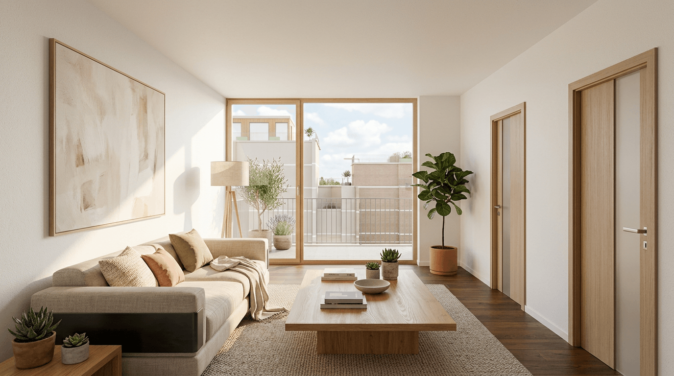 Séjour du logement A32