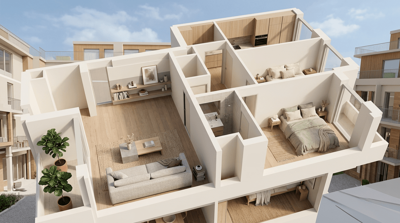 Vue d'ensemble du logement A33