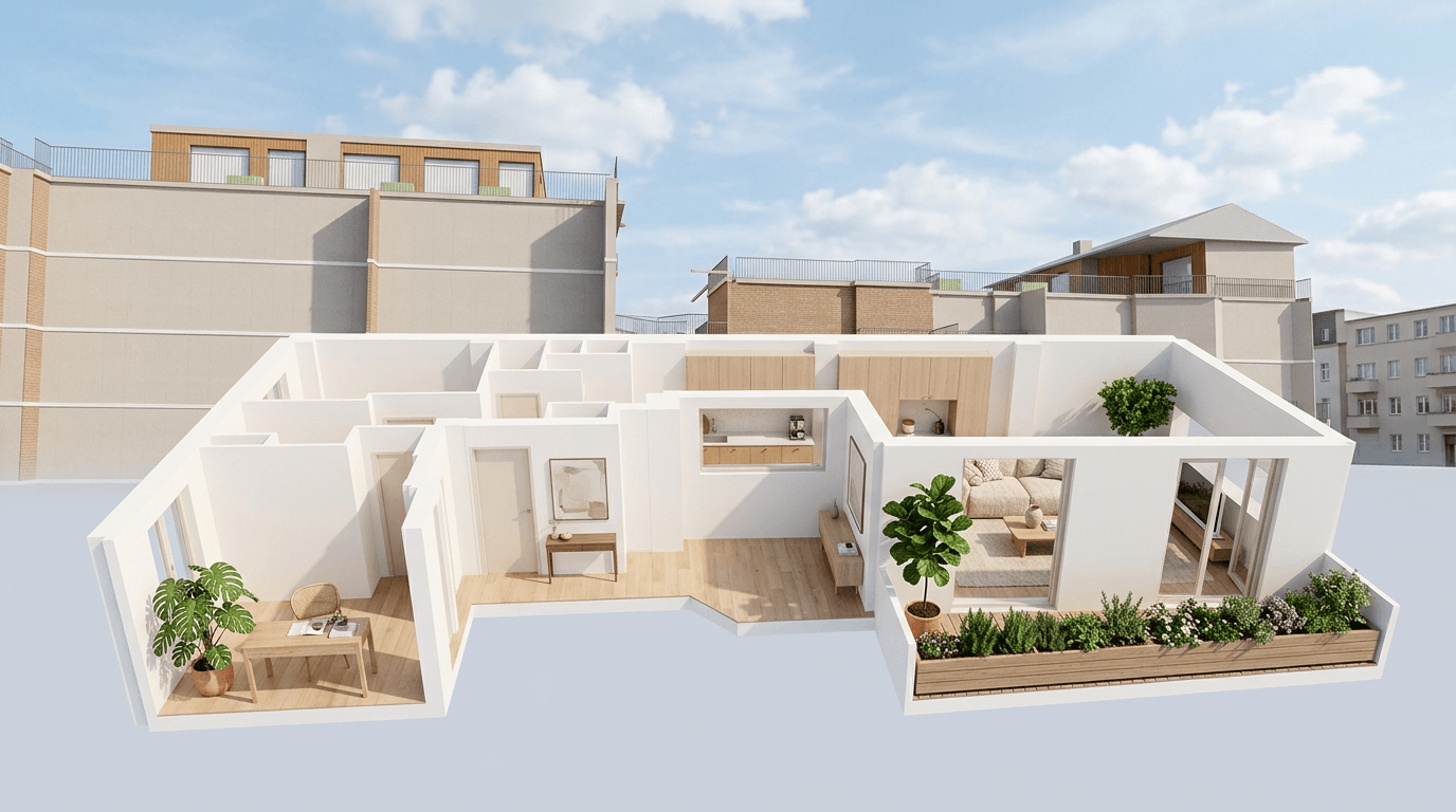 Vue d'ensemble du logement C11