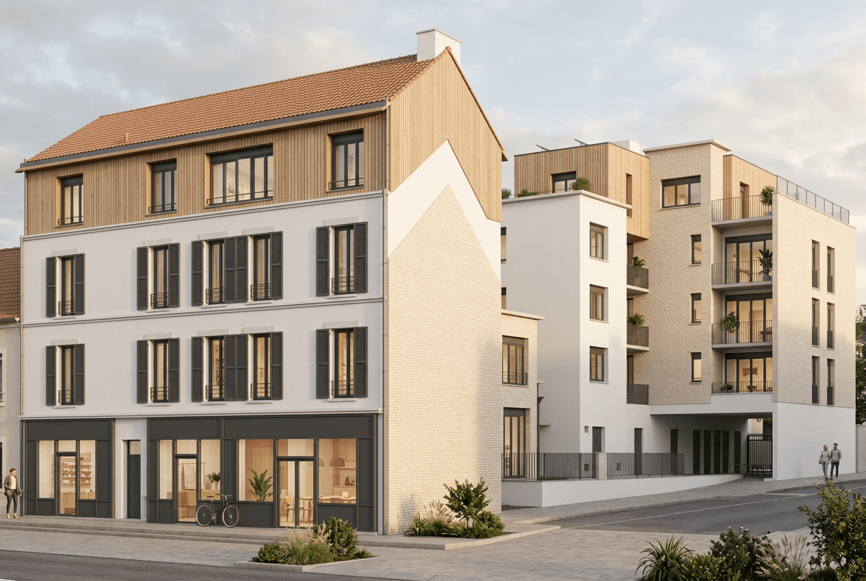 Perspective rue Carnot