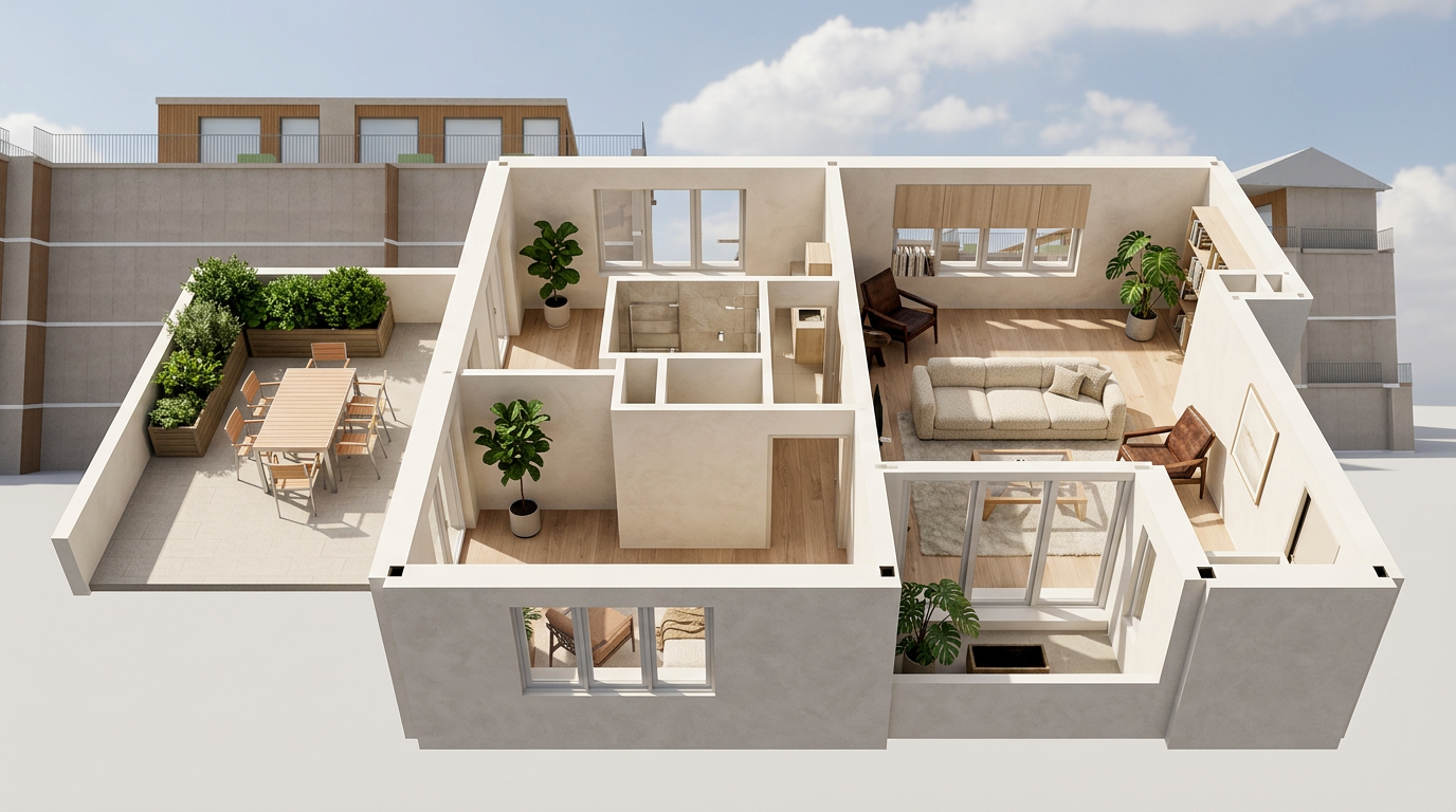 Vue d'ensemble du logement A11