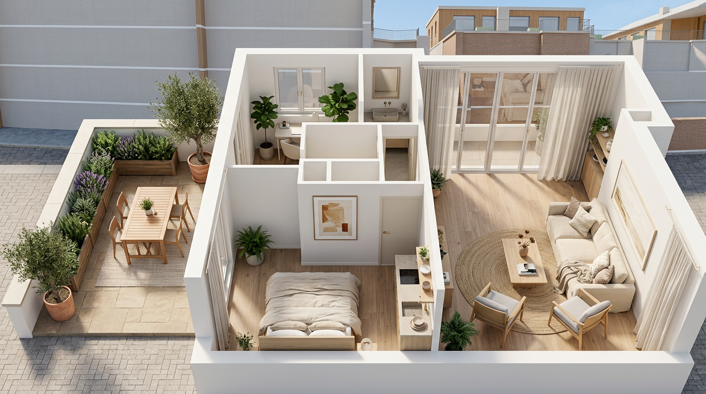 Vue d'ensemble du logement A31