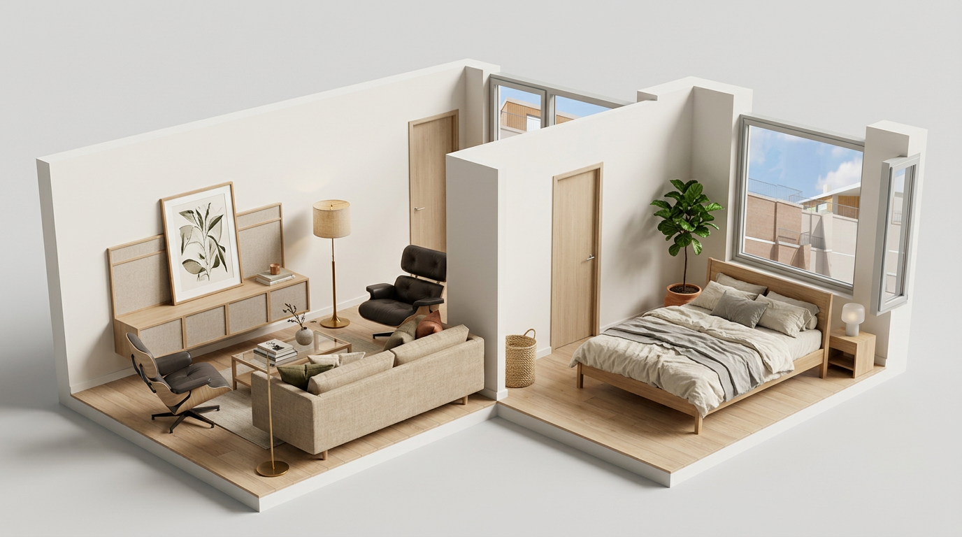 Vue d'ensemble du logement A32
