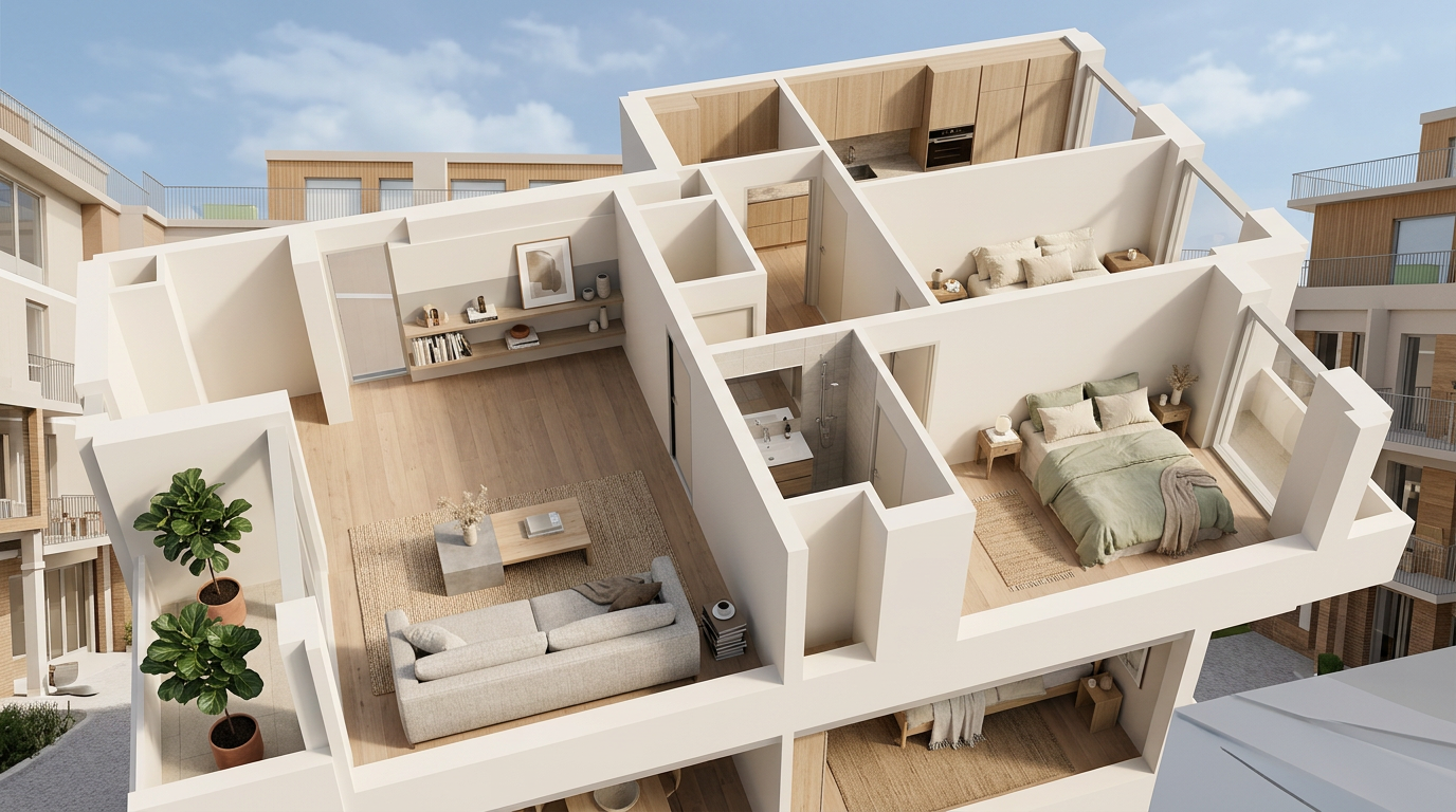Vue d'ensemble du logement A33