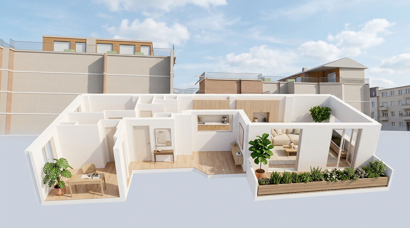 Vue d'ensemble du logement C11