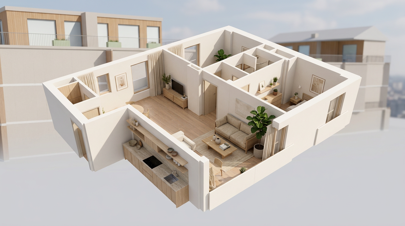 Vue d'ensemble du logement C12