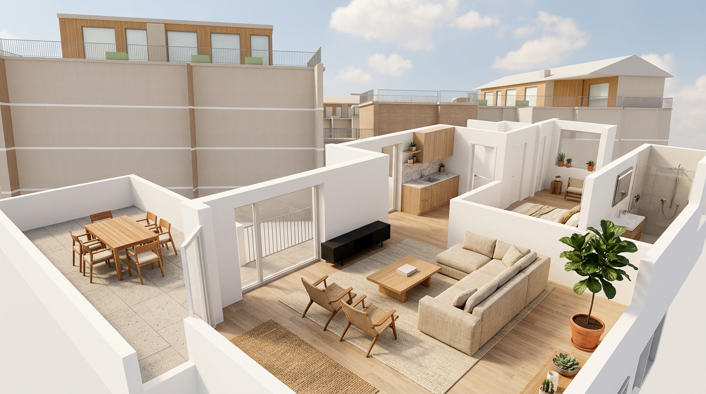 Vue d'ensemble du logement C22